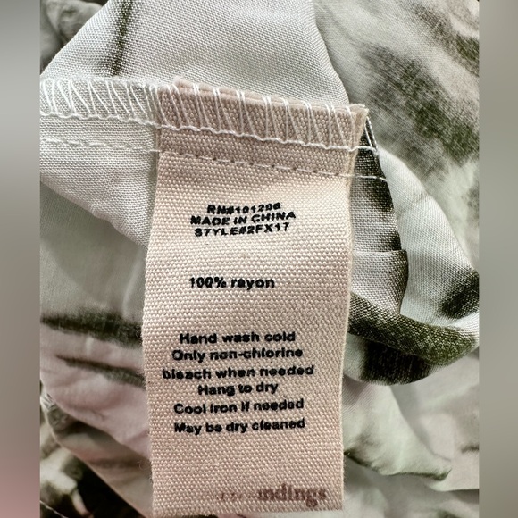 NEW Soft Surroundings Melody Maxi Dress Green Tye Die-Size Medium - Picture 7 of 11